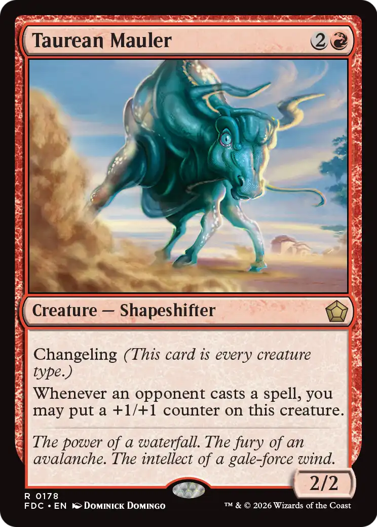 Taurean Mauler [Foundations Commander] | Anubis Games and Hobby
