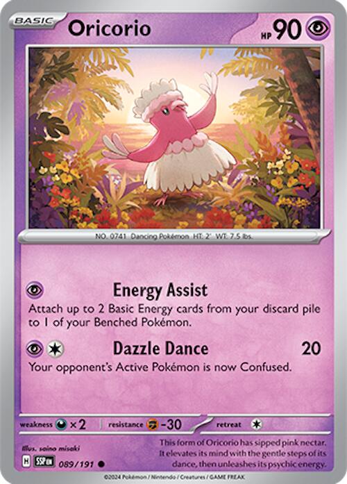 Oricorio (089/191) [Scarlet & Violet: Surging Sparks] | Anubis Games and Hobby