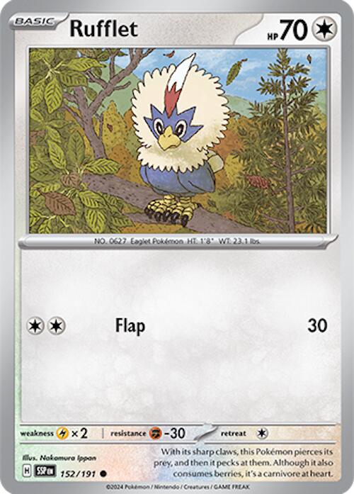 Rufflet (152/191) [Scarlet & Violet: Surging Sparks] | Anubis Games and Hobby