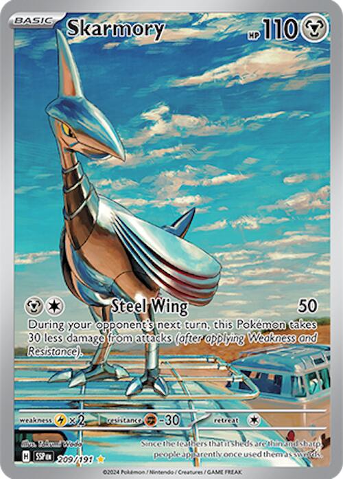 Skarmory (209/191) [Scarlet & Violet: Surging Sparks] | Anubis Games and Hobby