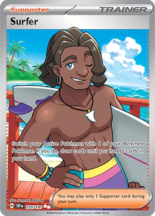 Surfer (235/191) [Scarlet & Violet: Surging Sparks] | Anubis Games and Hobby