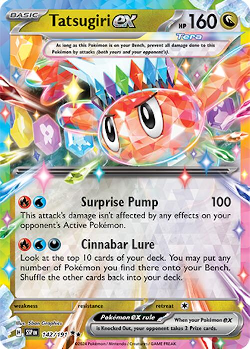 Tatsugiri ex (142/191) [Scarlet & Violet: Surging Sparks] | Anubis Games and Hobby