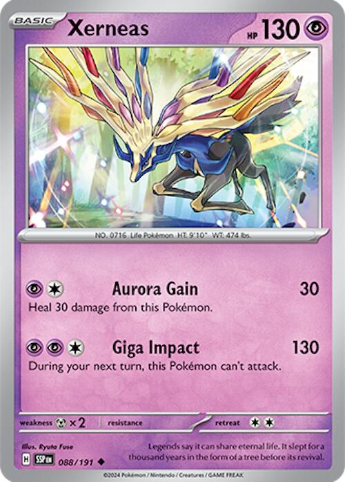 Xerneas (088/191) [Scarlet & Violet: Surging Sparks] | Anubis Games and Hobby