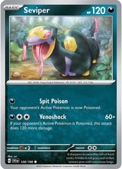 Seviper (128/198) [Scarlet & Violet: Base Set] | Anubis Games and Hobby