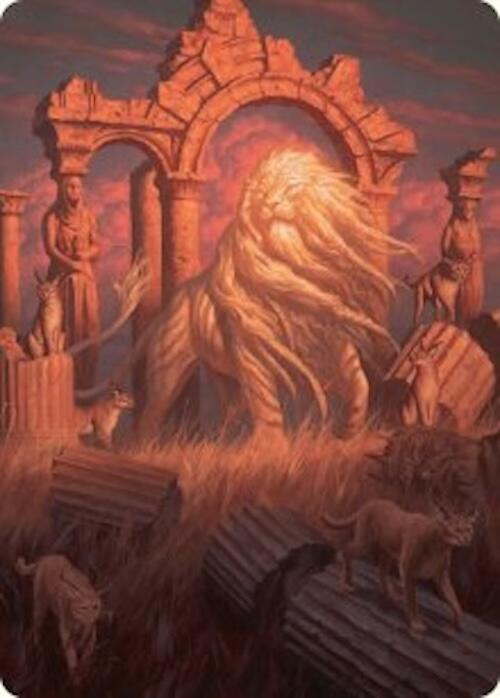 Arahbo, the First Fang Art Card (26/54) [Foundations Art Series] | Anubis Games and Hobby