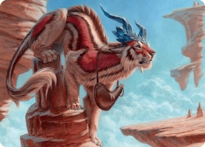 Felidar Savior Art Card (3/54) [Foundations Art Series] | Anubis Games and Hobby