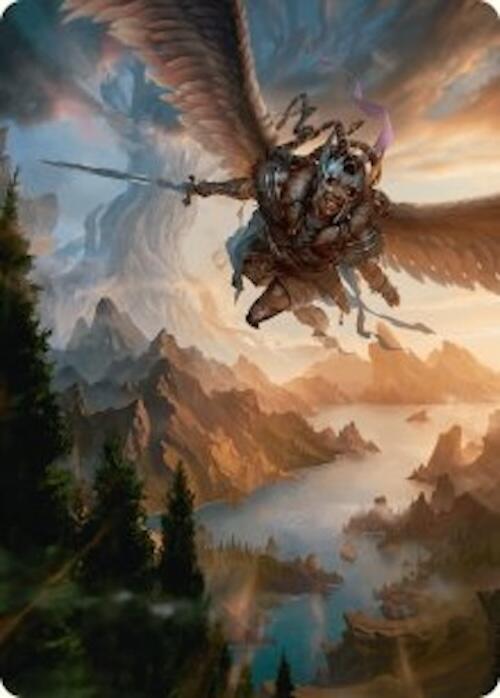 Youthful Valkyrie Art Card (28/54) [Foundations Art Series] | Anubis Games and Hobby