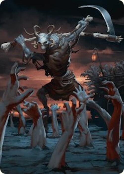 Abyssal Harvester Art Card (34/54) [Foundations Art Series] | Anubis Games and Hobby