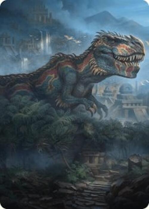 Ghalta, Primal Hunger Art Card (41/54) [Foundations Art Series] | Anubis Games and Hobby