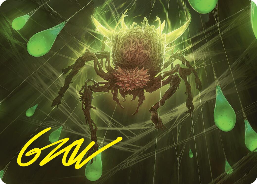 Spinner of Souls Art Card (13/54) (Gold-Stamped Signature) [Foundations Art Series] | Anubis Games and Hobby