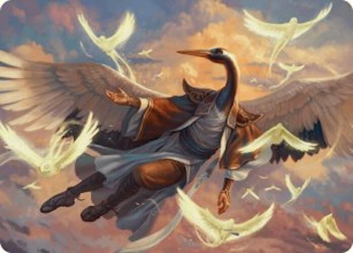 Kykar, Zephyr Awakener Art Card (16/54) [Foundations Art Series] | Anubis Games and Hobby