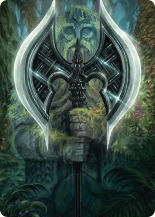 Leyline Axe Art Card (49/54) [Foundations Art Series] | Anubis Games and Hobby
