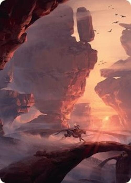 Mountain Art Card (24/54) [Foundations Art Series] | Anubis Games and Hobby