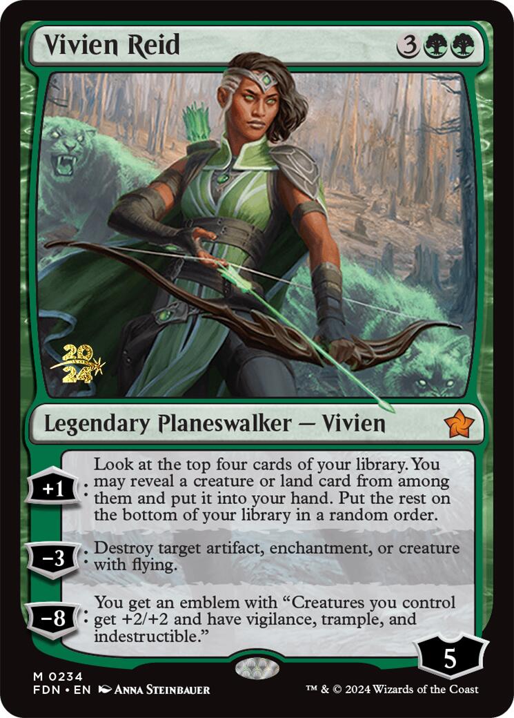 Vivien Reid [Foundations Prerelease Promos] | Anubis Games and Hobby