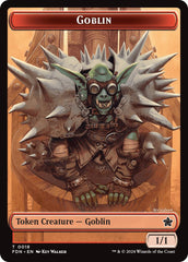 Drake // Goblin Doubled-Sided Token [Foundations Tokens] | Anubis Games and Hobby