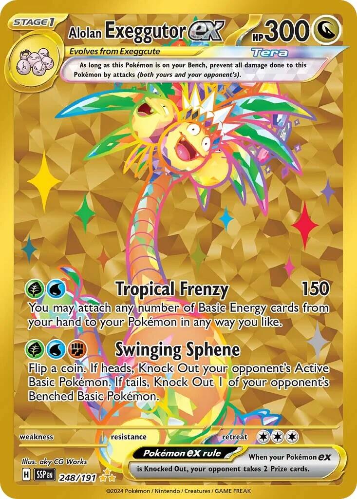 Alolan Exeggutor ex (248/191) [Scarlet & Violet: Surging Sparks] | Anubis Games and Hobby