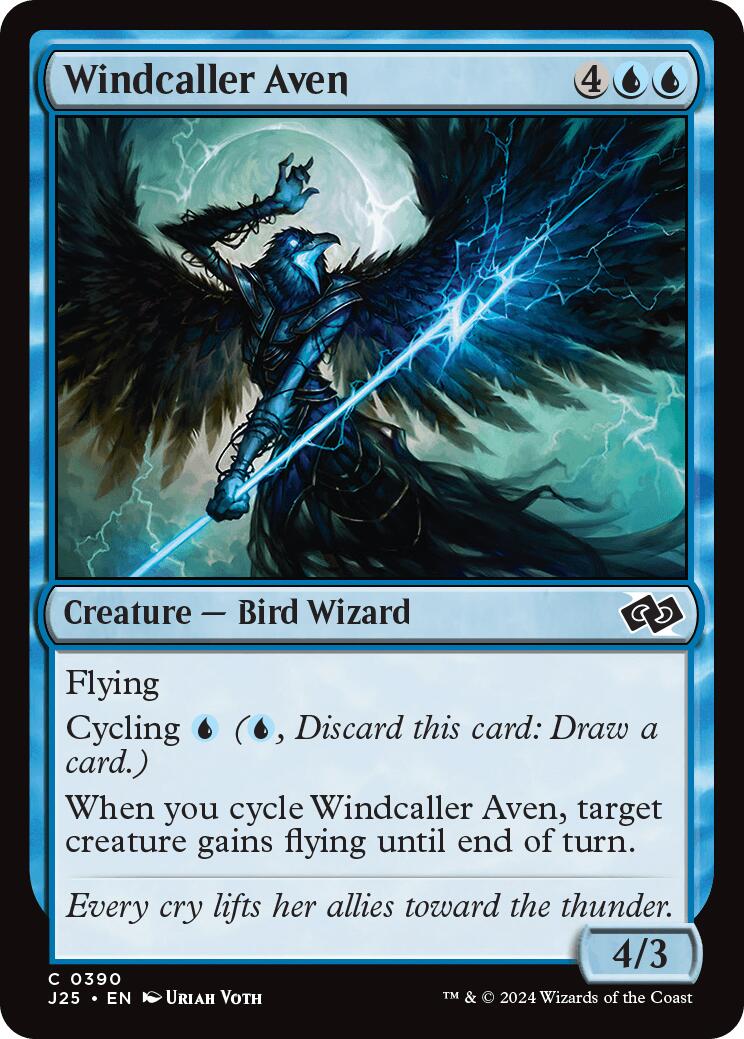 Windcaller Aven [Foundations Jumpstart] | Anubis Games and Hobby
