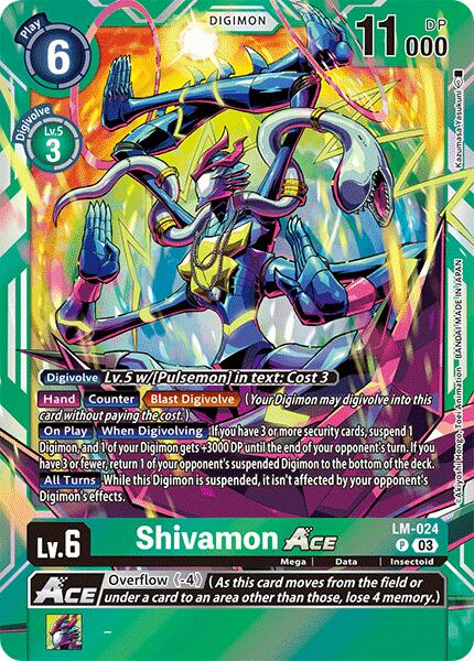 Shivamon ACE [LM-024] [Special Limited Set] | Anubis Games and Hobby