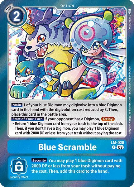 Blue Scramble [LM-028] [Special Limited Set] | Anubis Games and Hobby