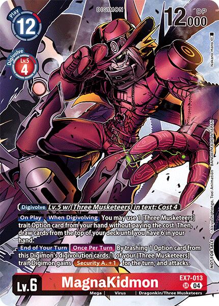 MagnaKidmon [EX7-013] (Alternate Art) (Box Topper) [Special Limited Set] | Anubis Games and Hobby
