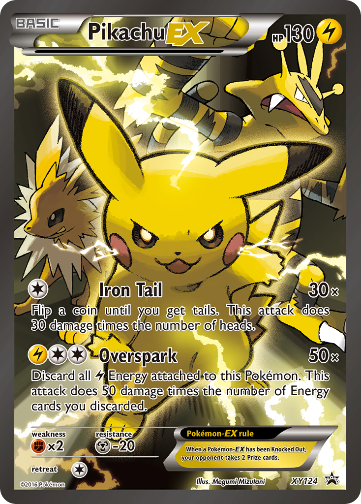 Pikachu EX (XY124) [XY: Black Star Promos] | Anubis Games and Hobby