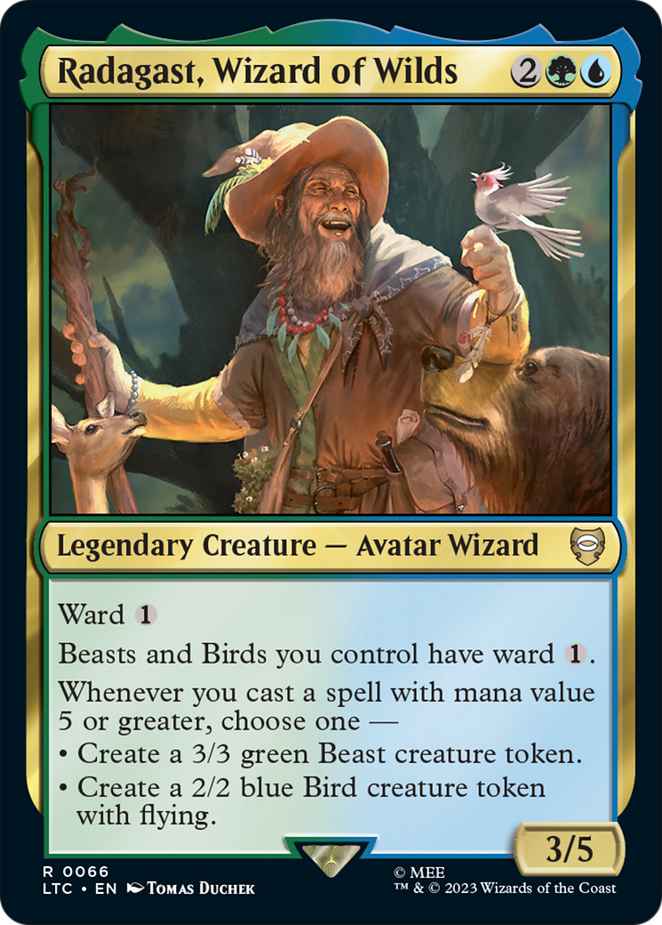 Radagast, Wizard of Wilds [The Lord of the Rings: Tales of Middle-Earth Commander] | Anubis Games and Hobby