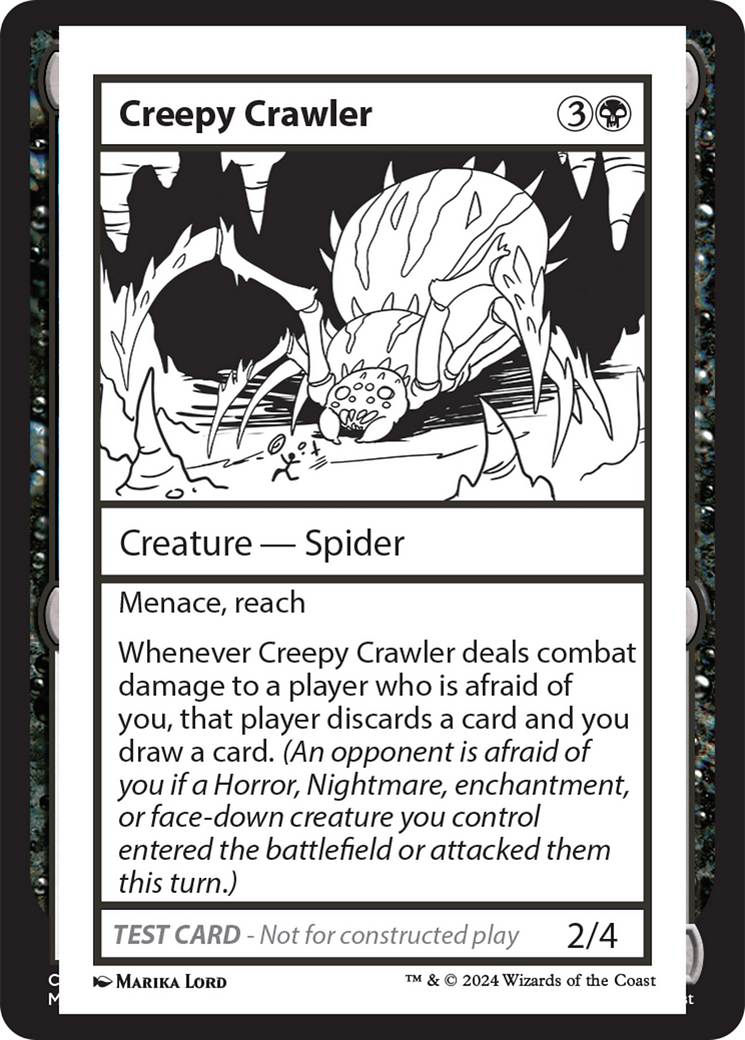 Creepy Crawler [Mystery Booster 2 Playtest Cards] | Anubis Games and Hobby