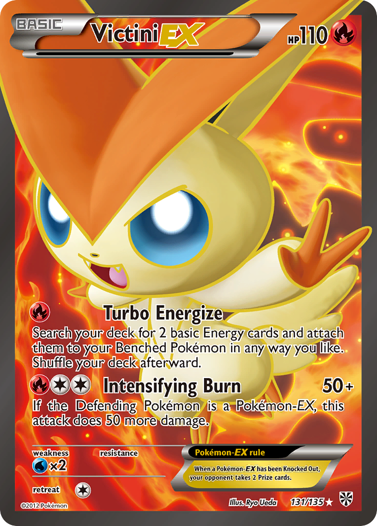 Victini EX (131/135) [Black & White: Plasma Storm] | Anubis Games and Hobby