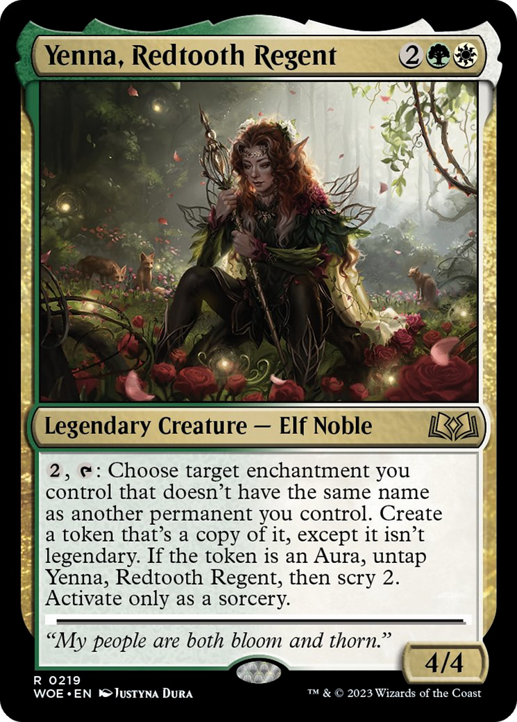 Yenna, Redtooth Regent [Wilds of Eldraine] | Anubis Games and Hobby