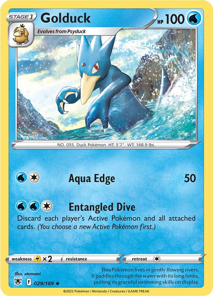 Golduck (029/189) [Sword & Shield: Astral Radiance] | Anubis Games and Hobby