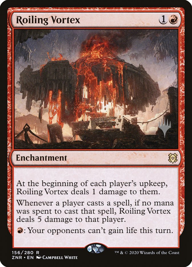 Roiling Vortex (Promo Pack) [Zendikar Rising Promos] | Anubis Games and Hobby