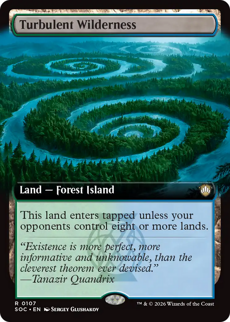 Turbulent Wilderness (Extended Art) [Secrets of Strixhaven Commander] | Anubis Games and Hobby