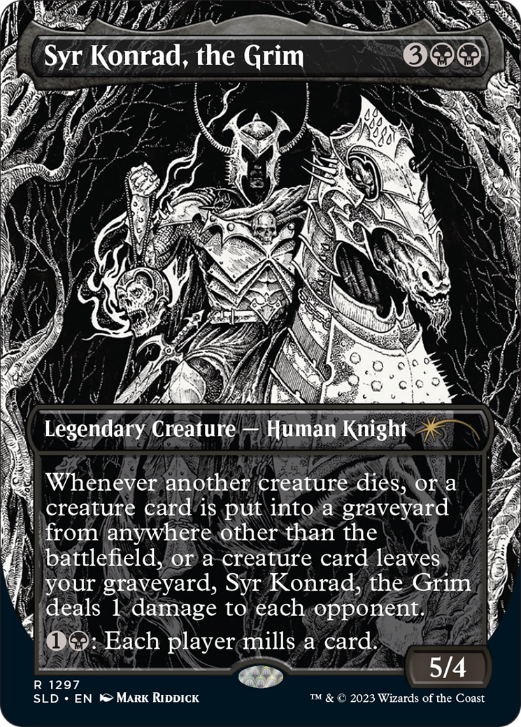 Syr Konrad, the Grim [Secret Lair Drop Series] | Anubis Games and Hobby