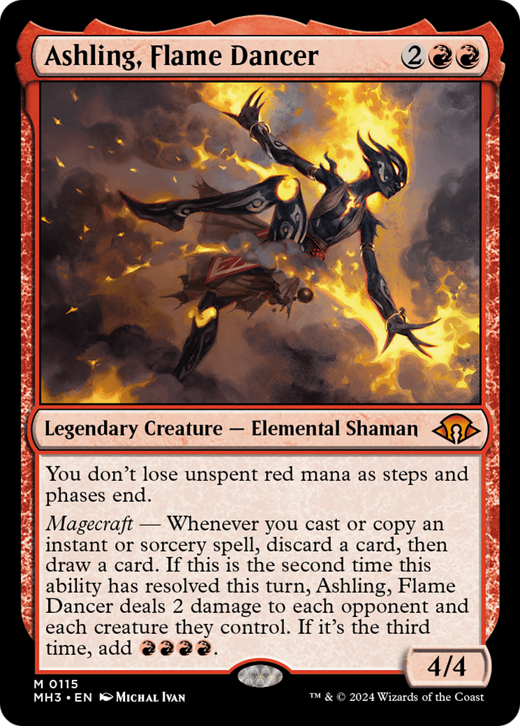 Ashling, Flame Dancer [Modern Horizons 3] | Anubis Games and Hobby