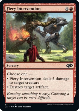 Fiery Intervention [Jumpstart 2022] | Anubis Games and Hobby