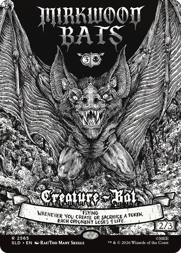 Mirkwood Bats [Secret Lair Drop Series] | Anubis Games and Hobby
