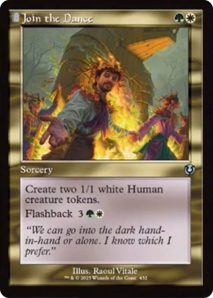 Join the Dance (Retro Frame) [Innistrad Remastered] | Anubis Games and Hobby