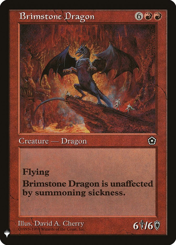 Brimstone Dragon [Mystery Booster] | Anubis Games and Hobby