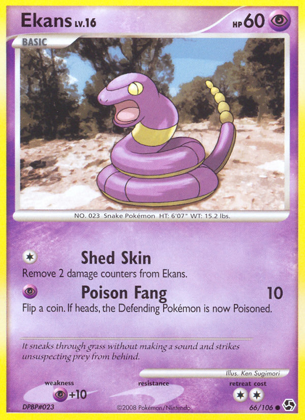 Ekans (66/106) [Diamond & Pearl: Great Encounters] | Anubis Games and Hobby