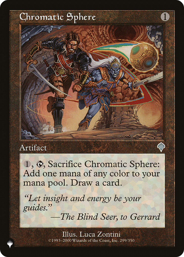 Chromatic Sphere [The List Reprints] | Anubis Games and Hobby