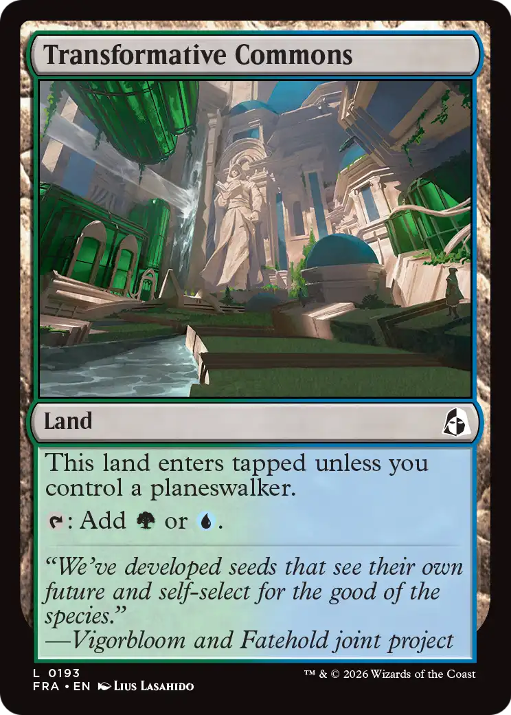 Transformative Commons [Reality Fracture] | Anubis Games and Hobby