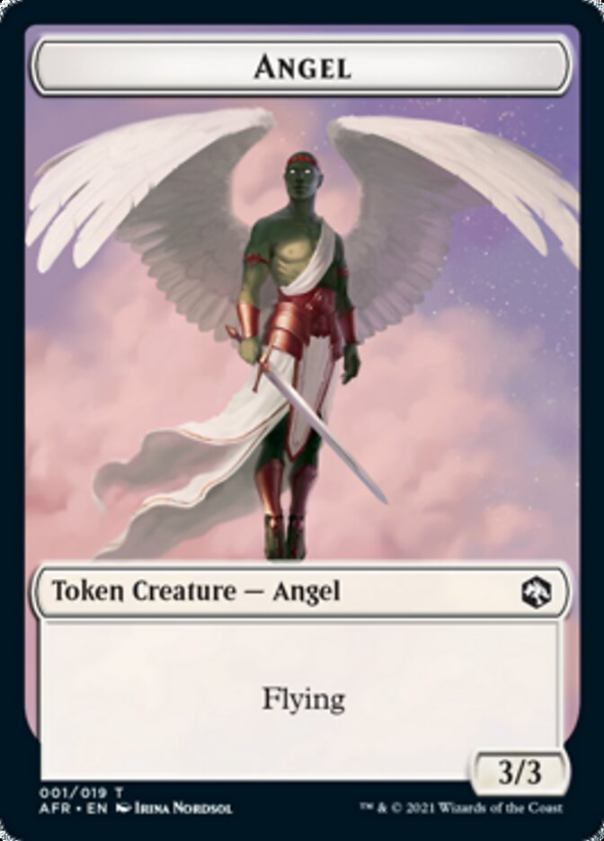 Angel Token [Dungeons & Dragons: Adventures in the Forgotten Realms Tokens] | Anubis Games and Hobby