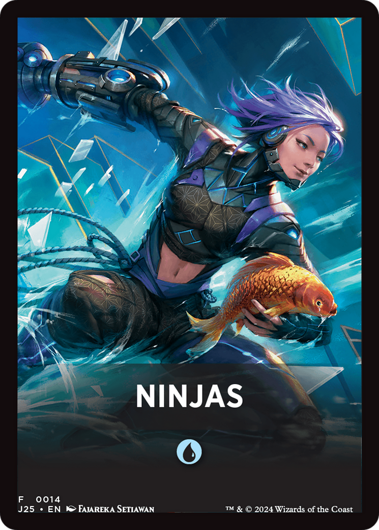 Ninjas Theme Card [Foundations Jumpstart Front Cards] | Anubis Games and Hobby