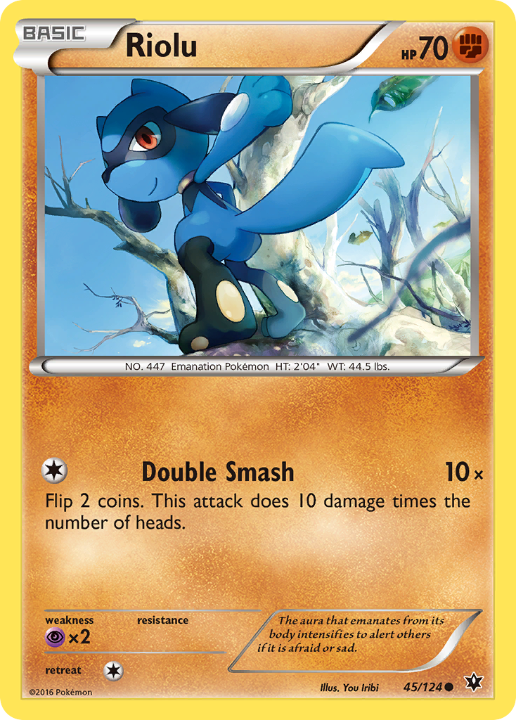 Riolu (45/124) [XY: Fates Collide] | Anubis Games and Hobby