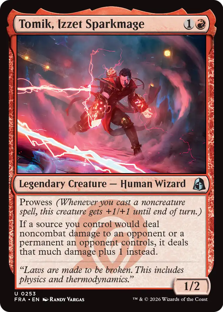 Tomik, Izzet Sparkmage [Reality Fracture] | Anubis Games and Hobby