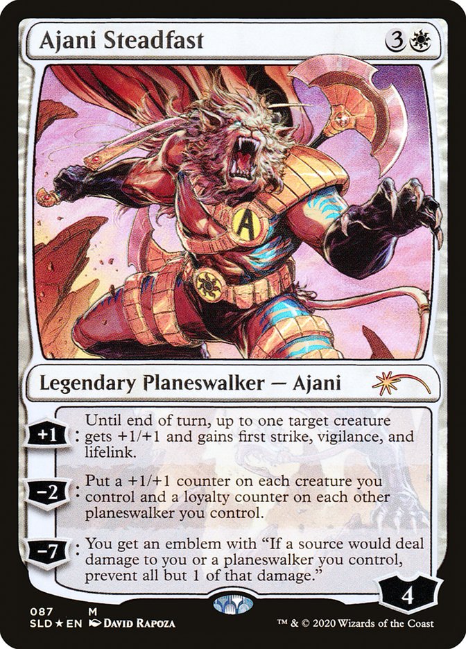 Ajani Steadfast [Secret Lair Drop Series] | Anubis Games and Hobby