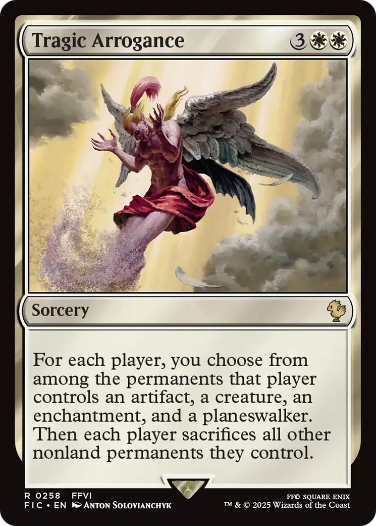 Tragic Arrogance [FINAL FANTASY Commander] | Anubis Games and Hobby