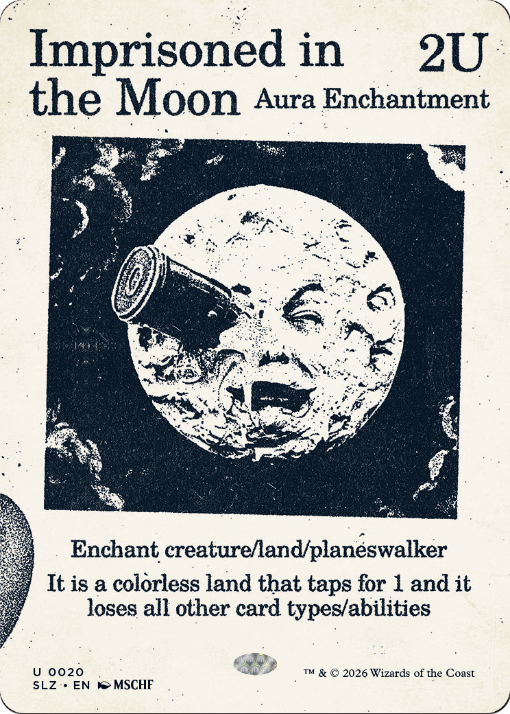Imprisoned in the Moon (0020) [Secret Lair x MSCHF: The Zeta Set] | Anubis Games and Hobby