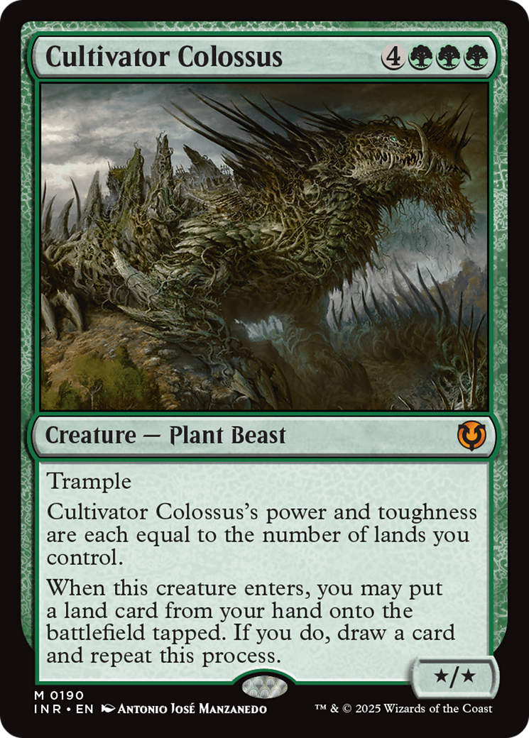 Cultivator Colossus [Innistrad Remastered] | Anubis Games and Hobby