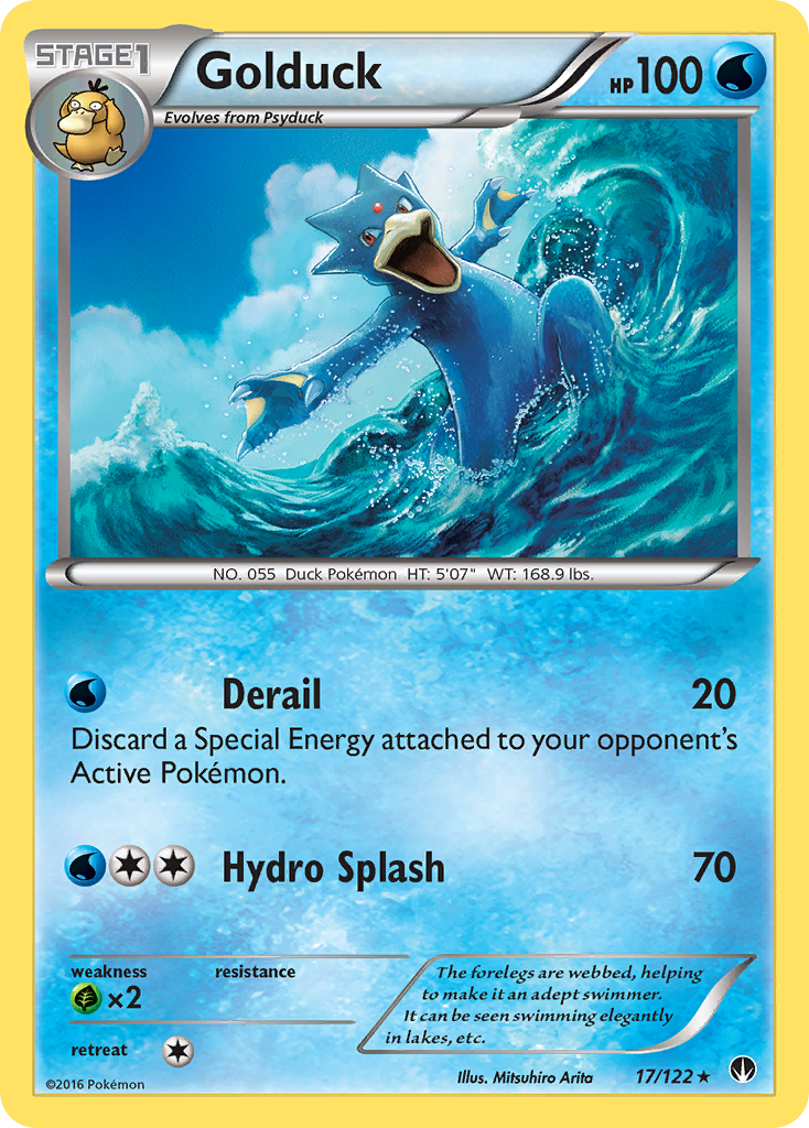 Golduck (17/122) [XY: BREAKpoint] | Anubis Games and Hobby